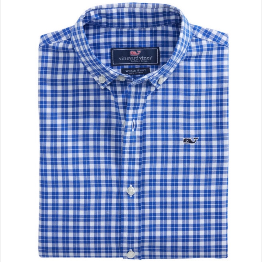 Vineyard Vines Boys Blue Button Down Shirt